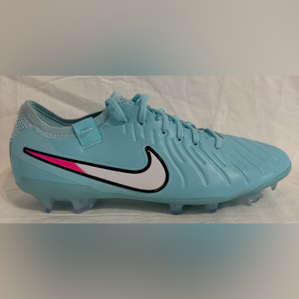 Nike Tiempo Legend 10 Elite Fg Soccer Cleats Blue/White Dv4328-402 Mens Sz: 7